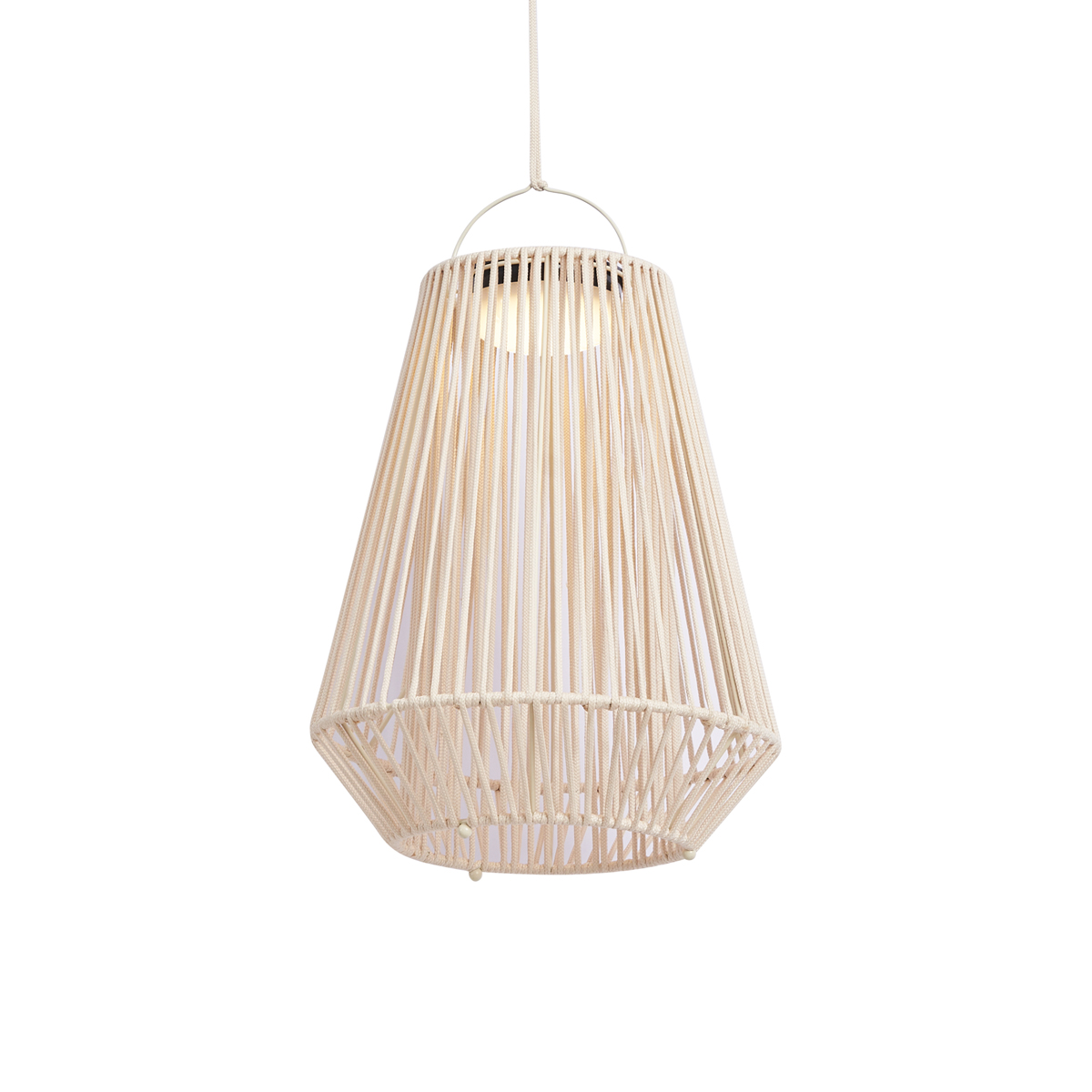 Bohemian stolná lampa béžová vrátane LED 3-stupňové stmievanie IP54 solárne nabíjanie - Duca
