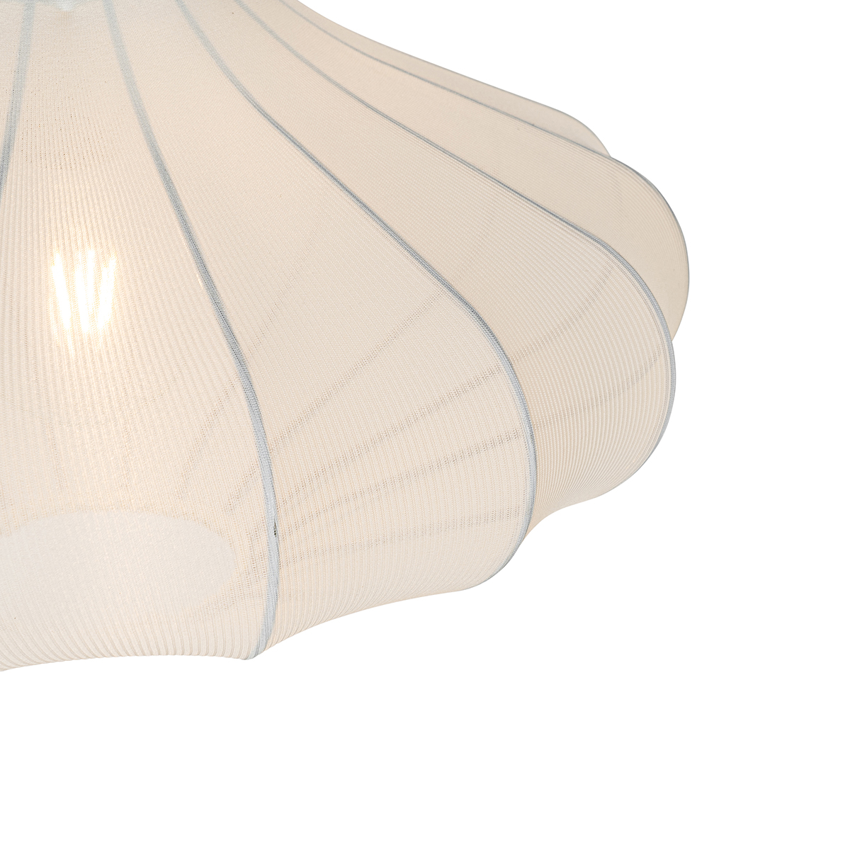 Smarte Pendelleuchte Weiß 50cm inkl. Wifi ST64 - Plu