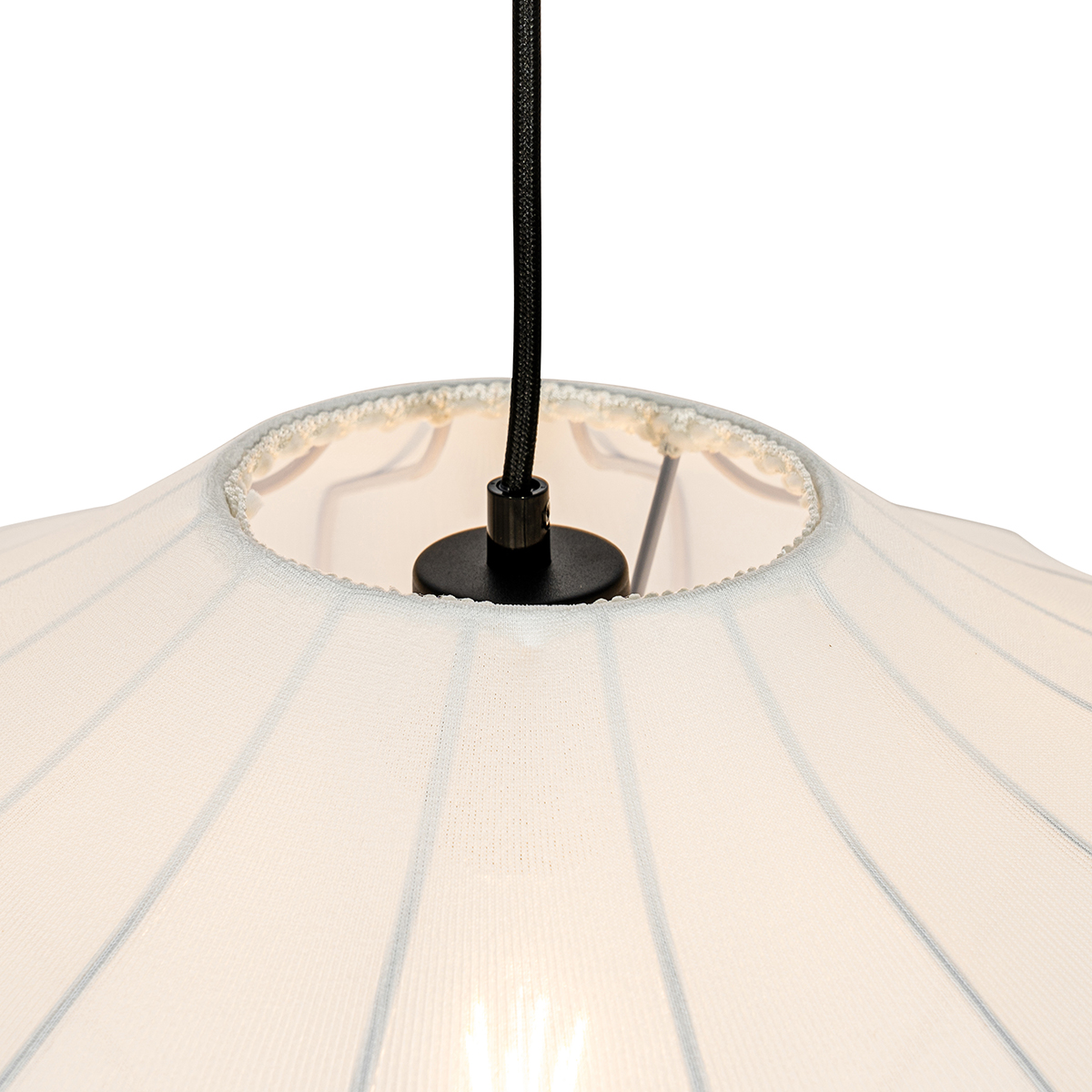 Smarte Pendelleuchte Weiß 50cm inkl. Wifi ST64 - Plu