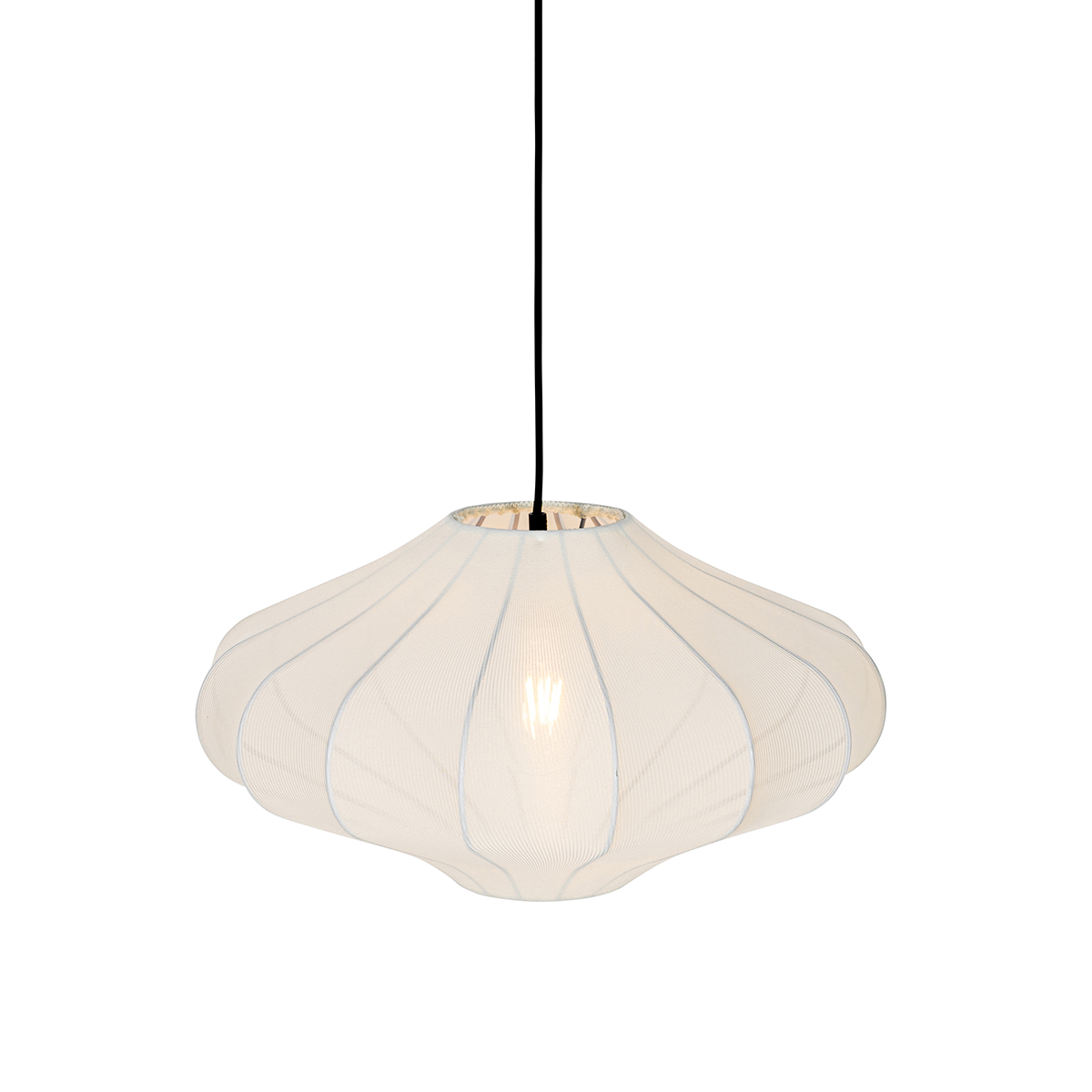 Smarte Pendelleuchte Weiß 50cm inkl. Wifi ST64 - Plu