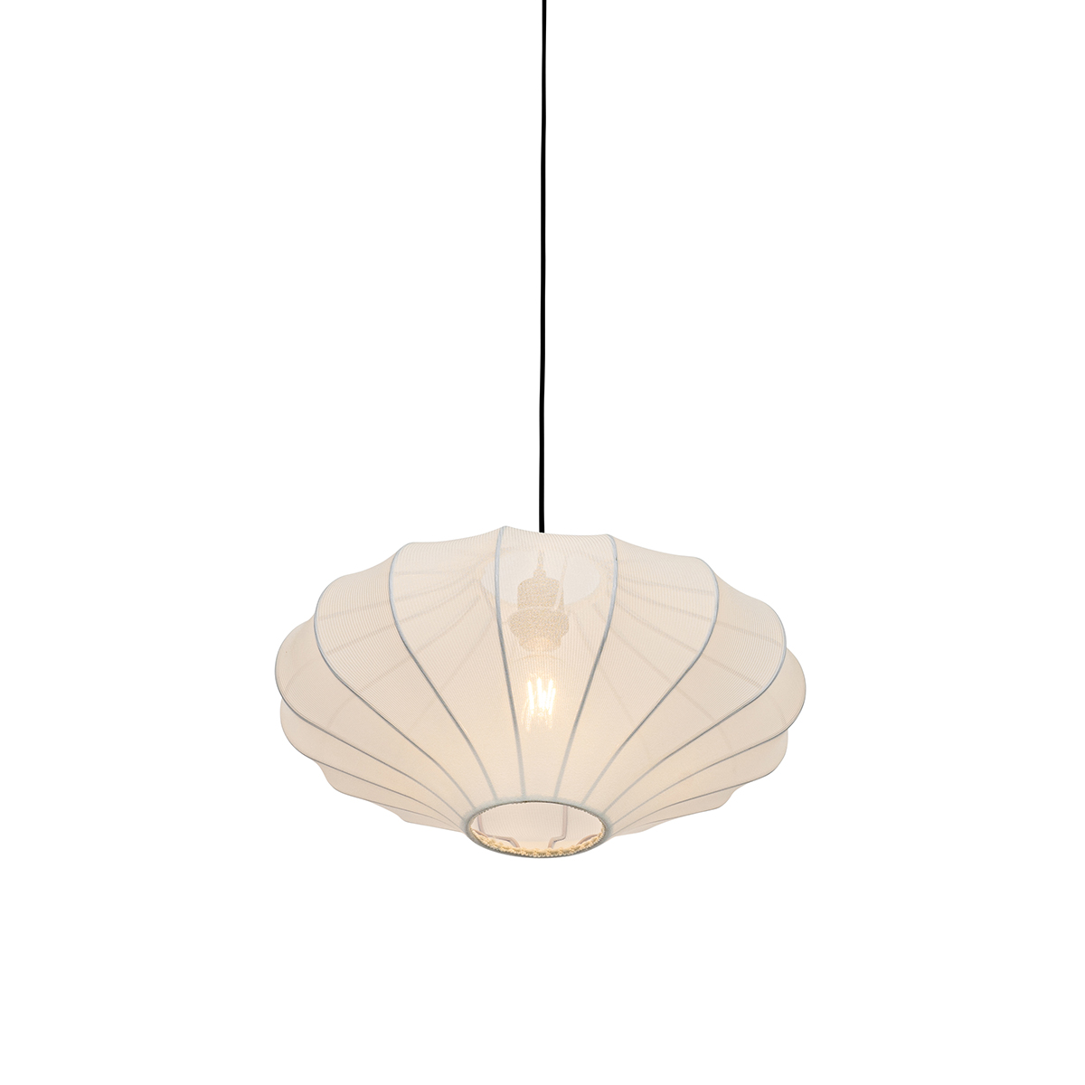 Smarte Pendelleuchte Weiß 50cm inkl. Wifi ST64 - Plu