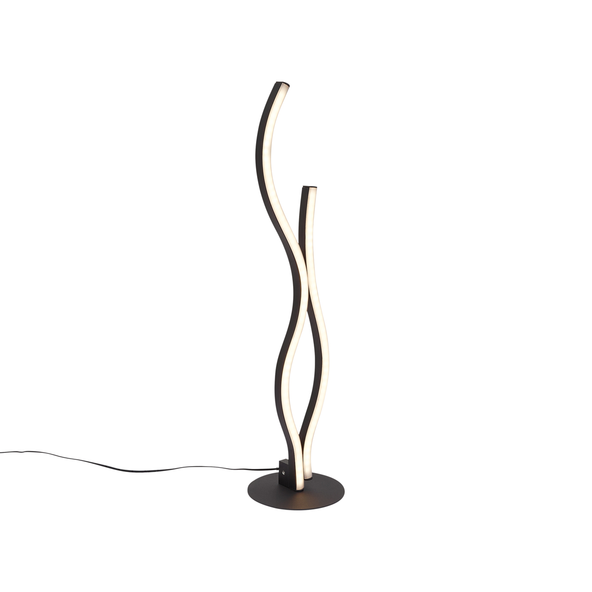 Design asztali lámpa fekete LED-del, dimmelhető - Ying