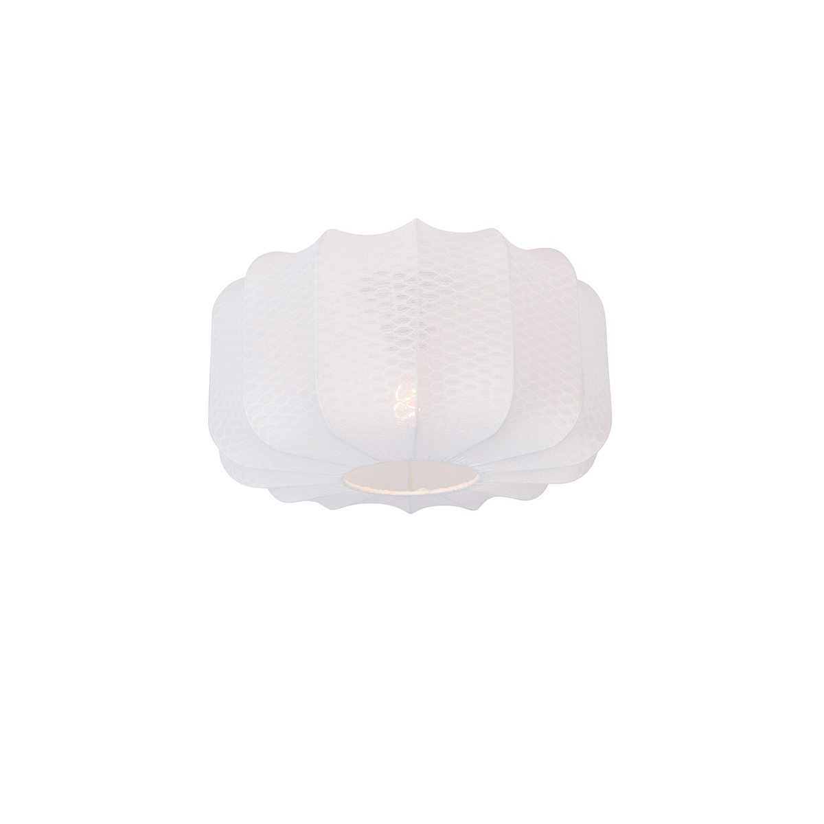 Japandi stropné svietidlo biele 40 cm - Madleine