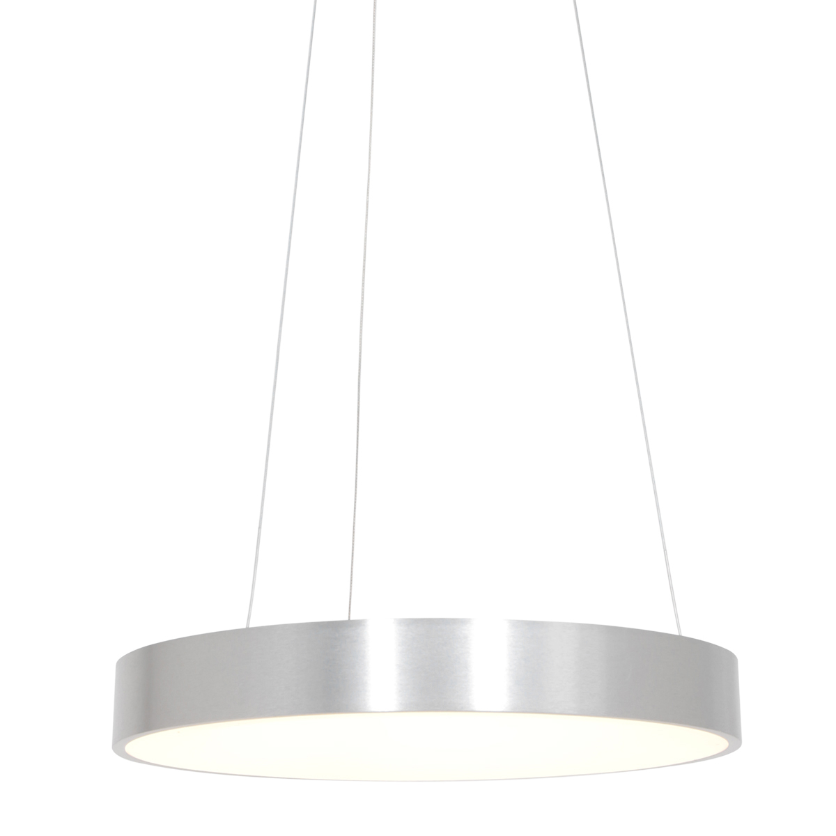 Design függőlámpa ezüst, beépített dimmelhető LED-del - Ringlede