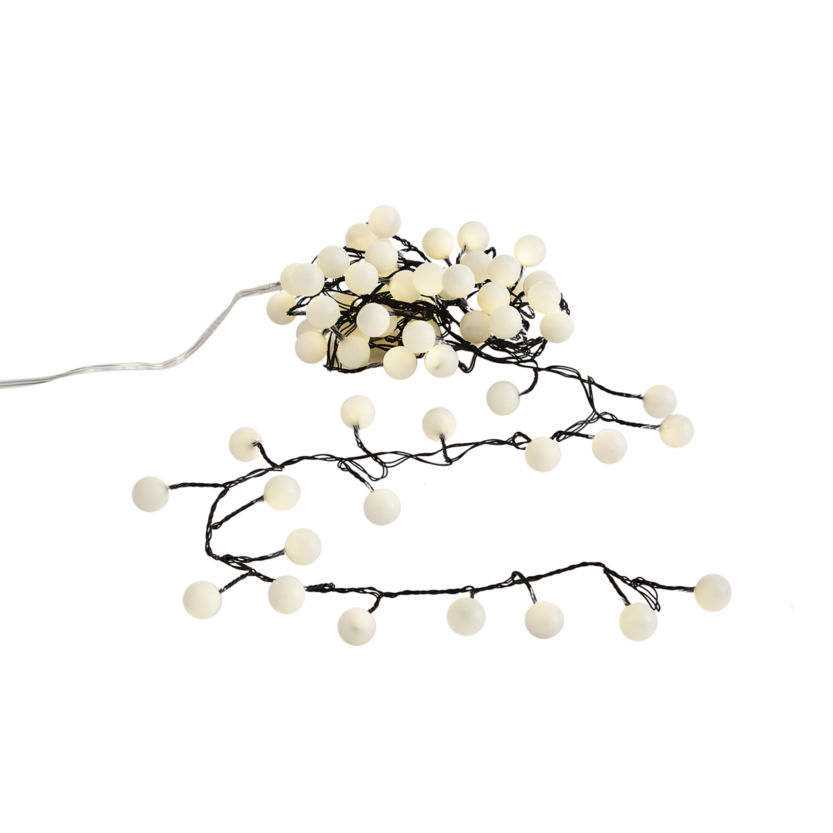 Karácsonyi fényfüzér zöld, 70 fehér LED-del, 3,5 m, IP20 - Dasher