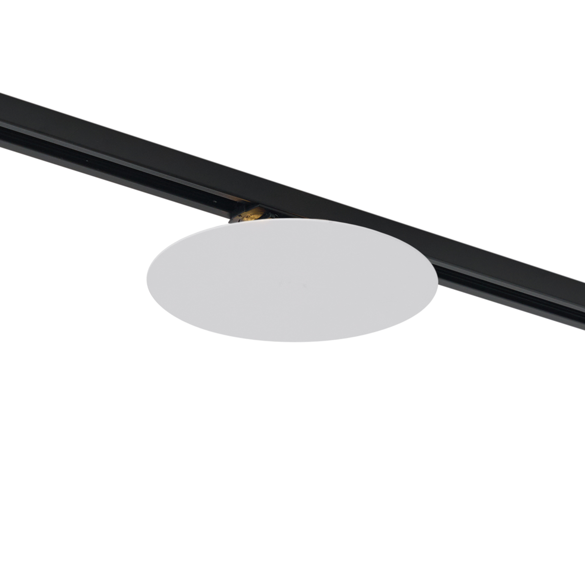 Modern fehér mennyezeti lámpa sínrendszerhez 1 fázisú 2-lámpás - Iconic Pulley