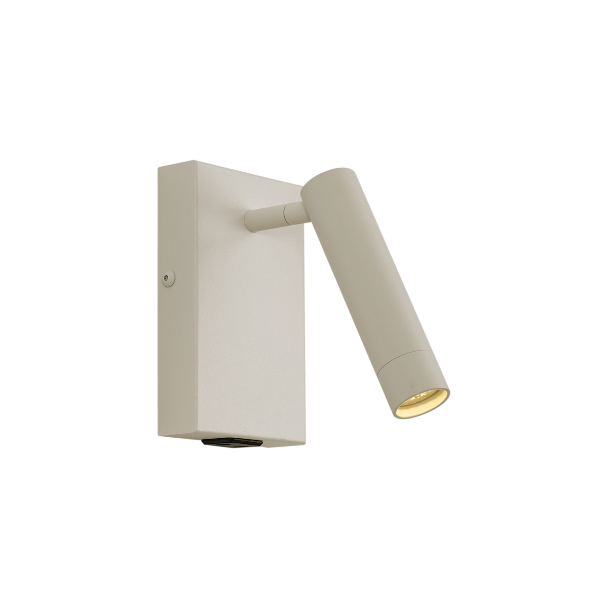 Modern bézs színű állítható fali lámpa USB-C csatlakozóval - Croft