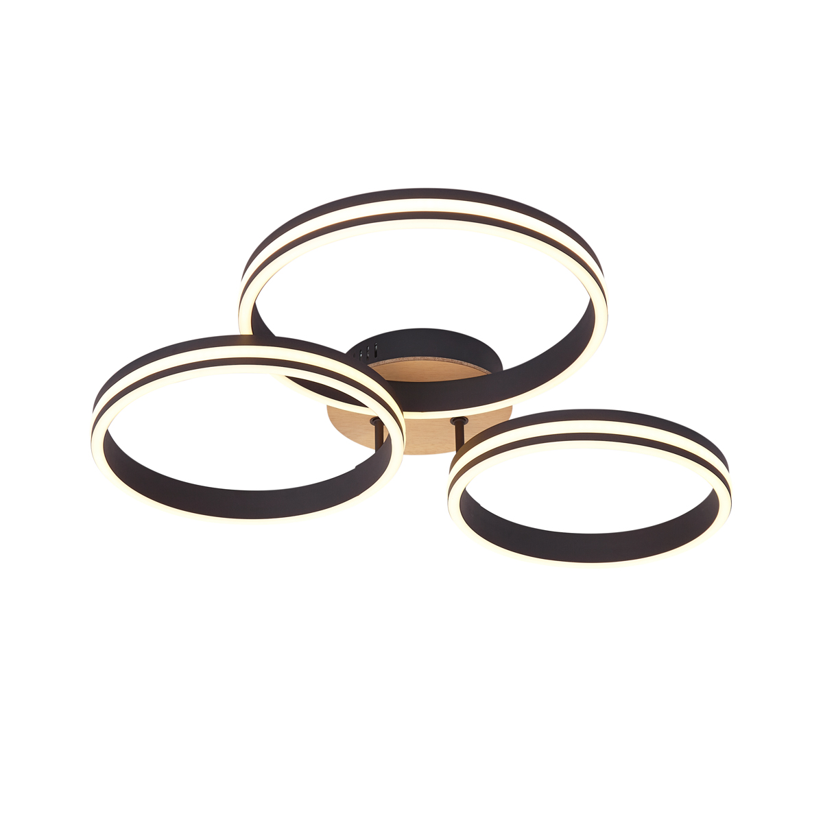 Mennyezeti lámpa fa LED-del, 3 lépésben dimmelhető, 3-lámpás - Navara