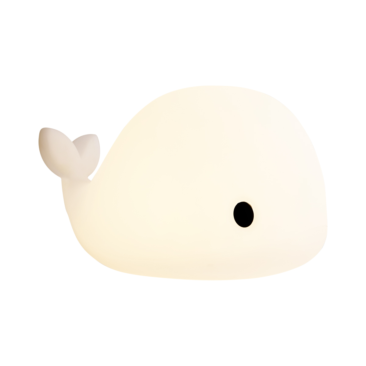 Asztali lámpa fehér 50 cm LED-del, dimmelhető, IP54, újratölthető - Baby Whale