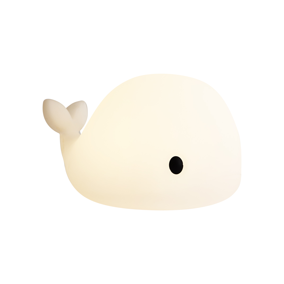 Asztali lámpa fehér 30 cm LED-del, dimmelhető, IP54, újratölthető - Baby Whale