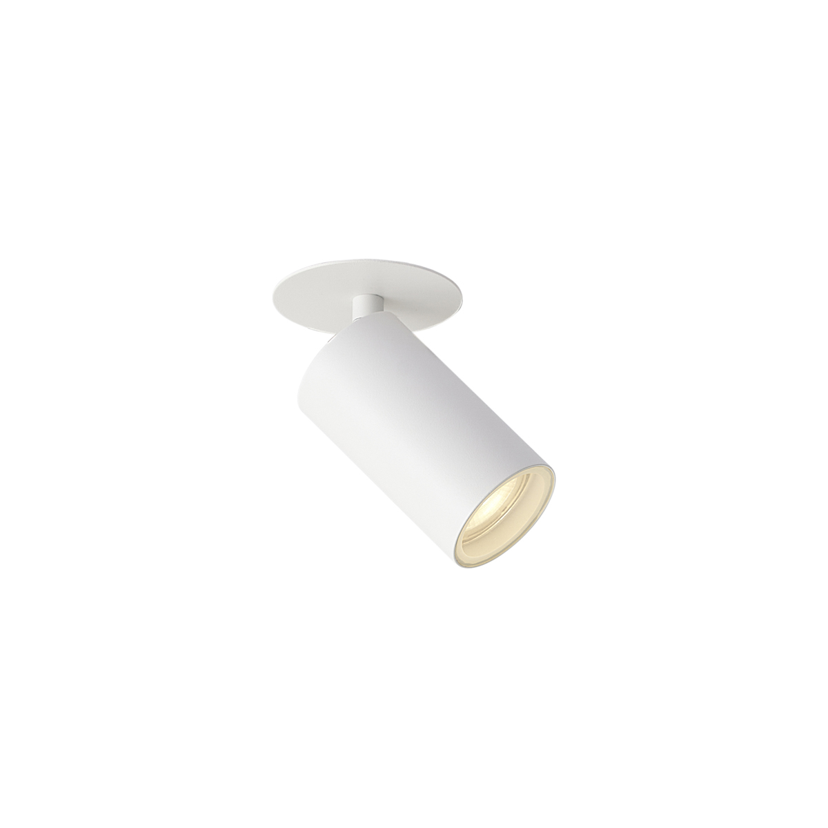 Modern, süllyesztett spotlámpa fehér GU10 50mm IP44 - Chels