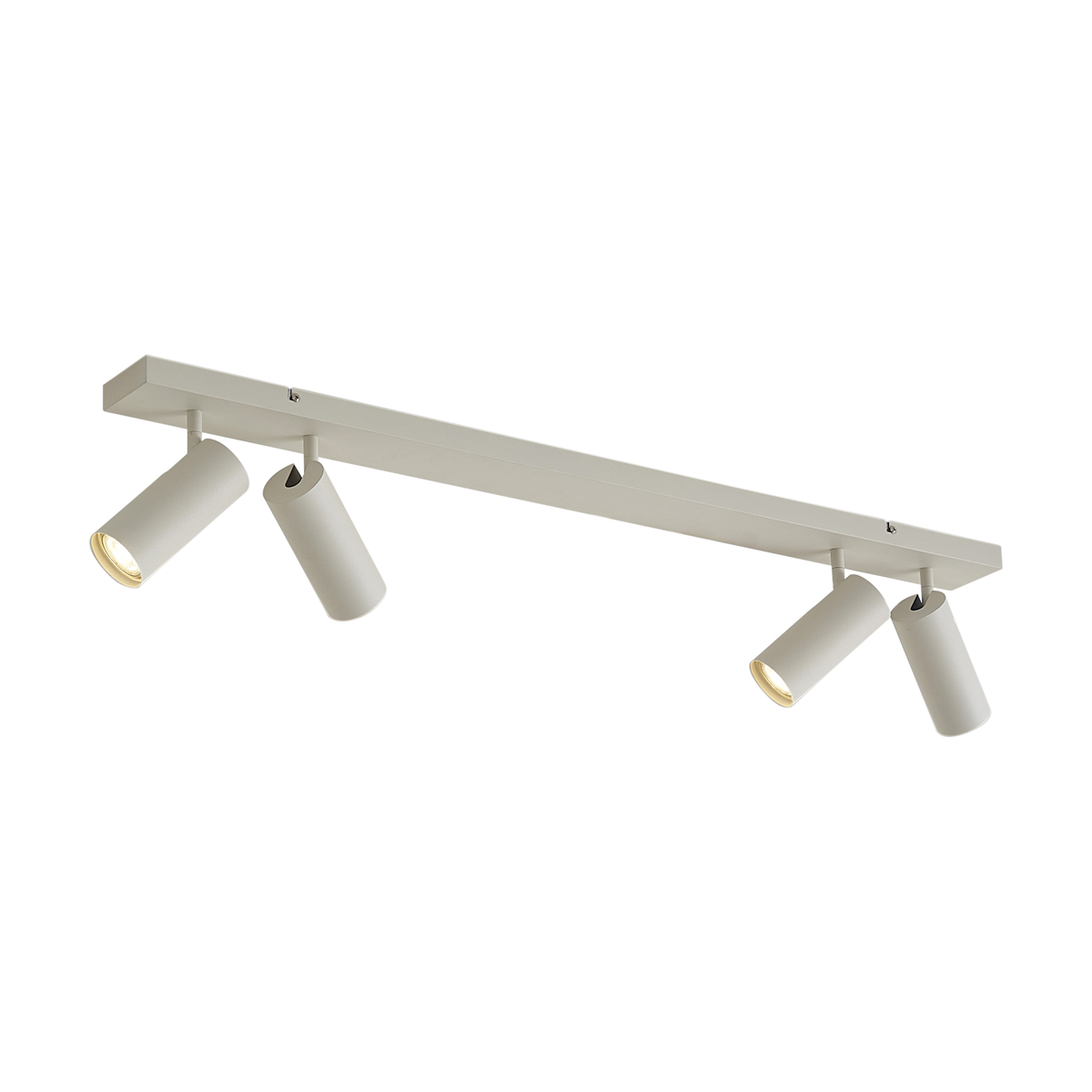 Modern mennyezeti spotlámpa bézs 4-lámpás állítható - Renna