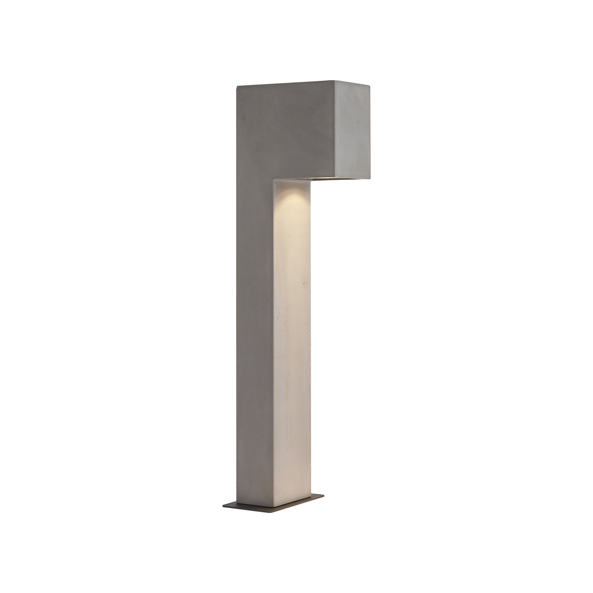 Moderní venkovní sloupek šedý 65 cm IP44 - Pompei