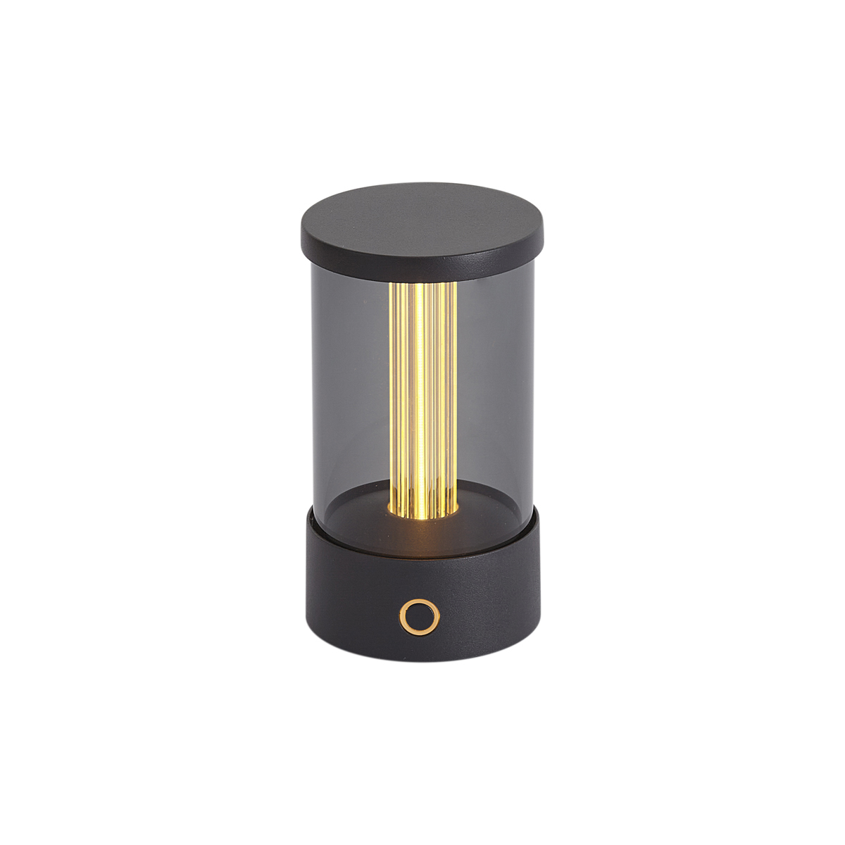 Venkovní stolní lampa černá dobíjecí vč. nabíjecí stanice IP65 - Grill – QAZQA