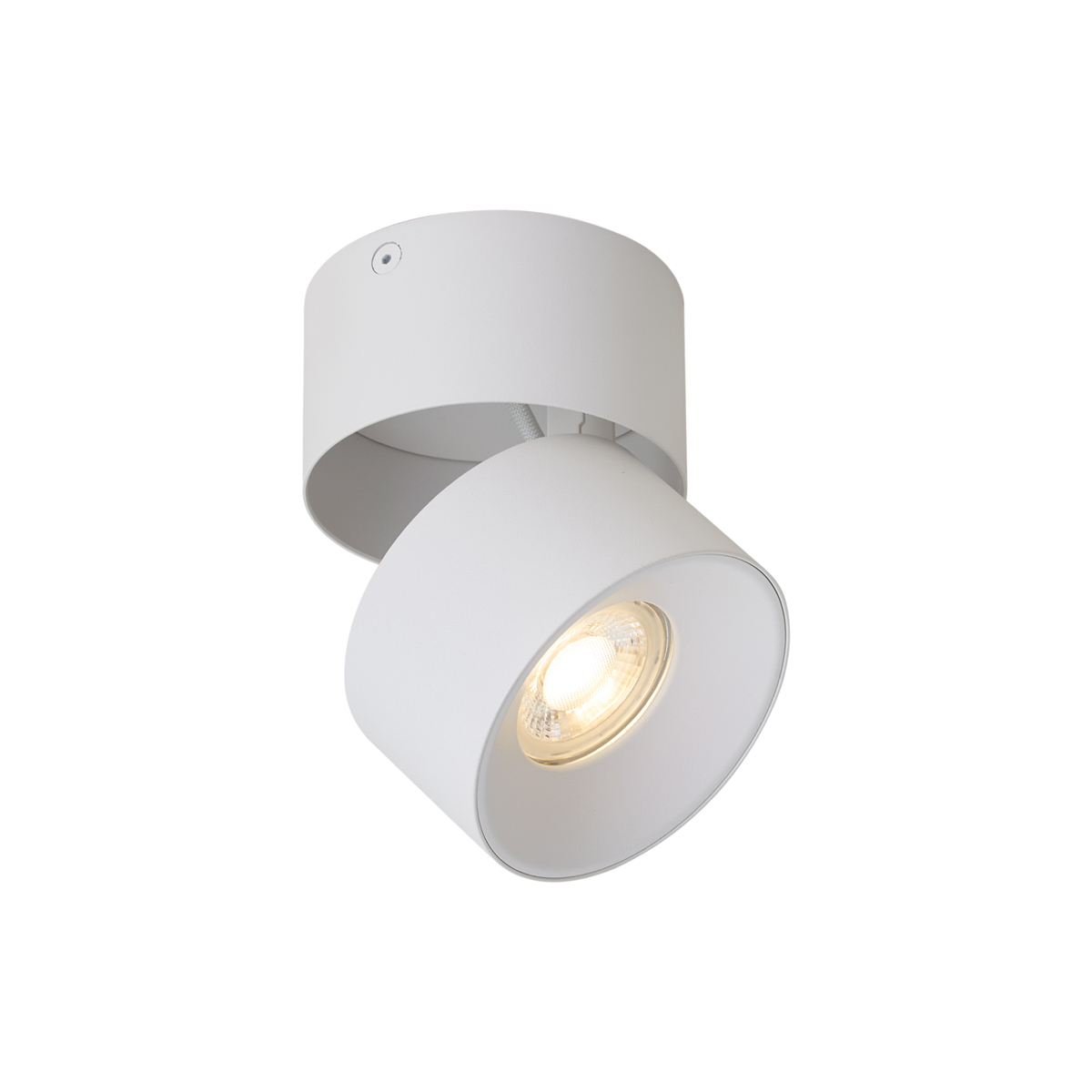 Moderní přisazené bodové svítidlo bílé GU10 50 mm naklápěcí - Echo – QAZQA