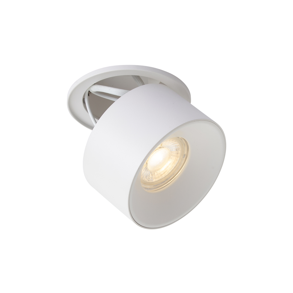 Moderní vestavné bodové svítidlo bílé GU10 50mm - Echo – QAZQA