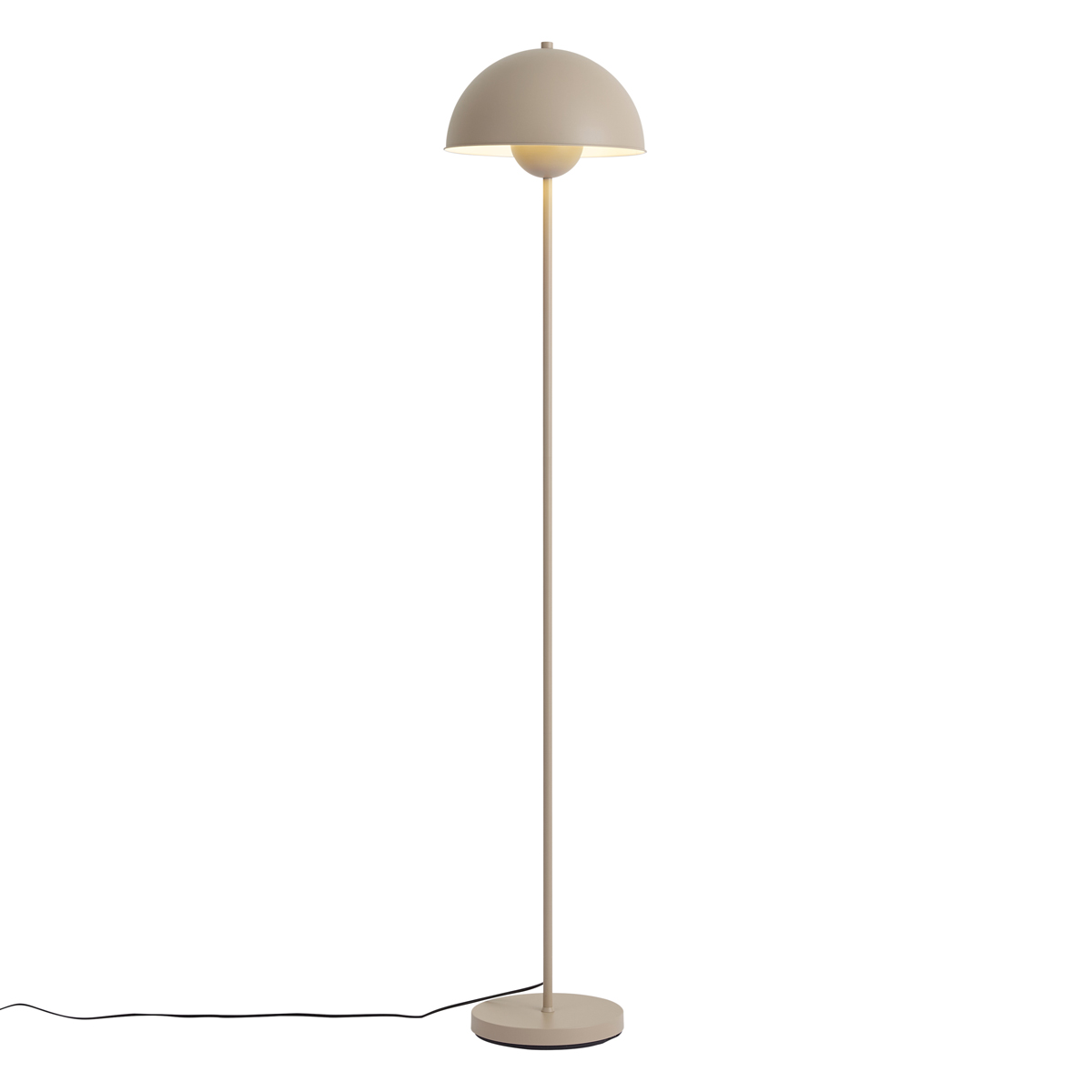 Retro stojací lampa béžová 160 cm - Magnax – QAZQA