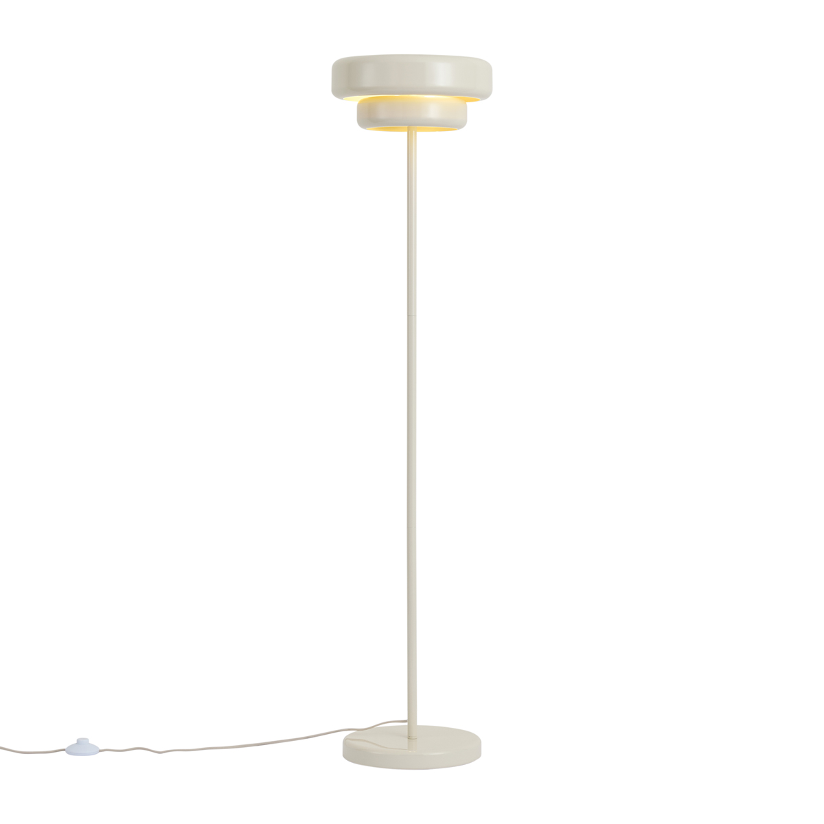 Retro stojací lampa béžová 140 cm - Ophelia – QAZQA