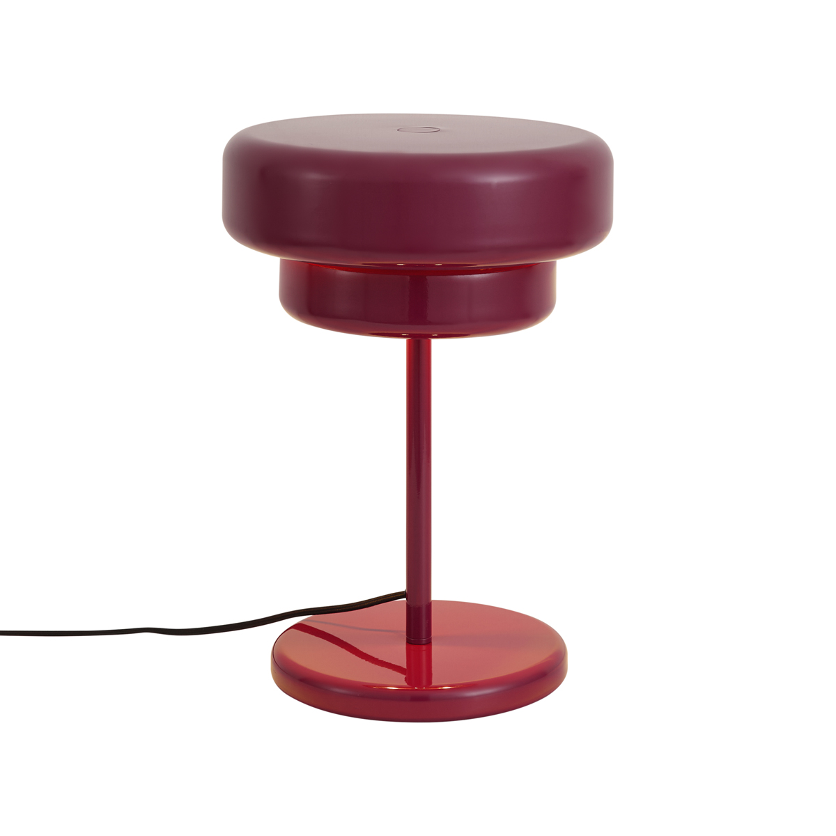 Retro stolní lampa švestková 41cm - Ophelia – QAZQA