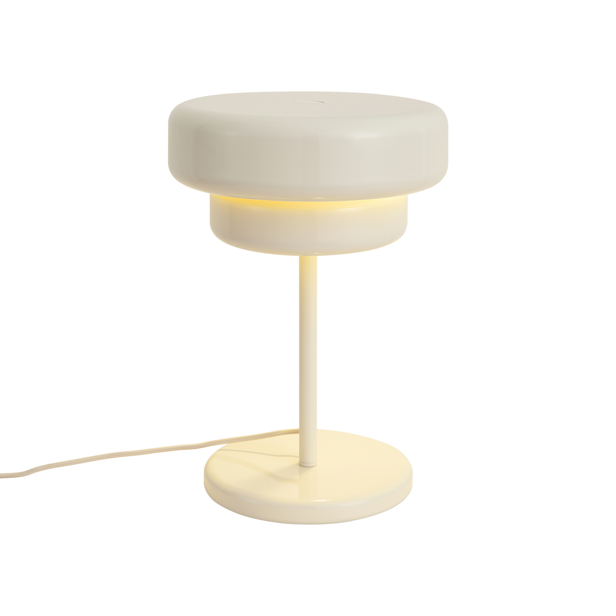 Retro stolní lampa béžová 41 cm - Ophelia – QAZQA