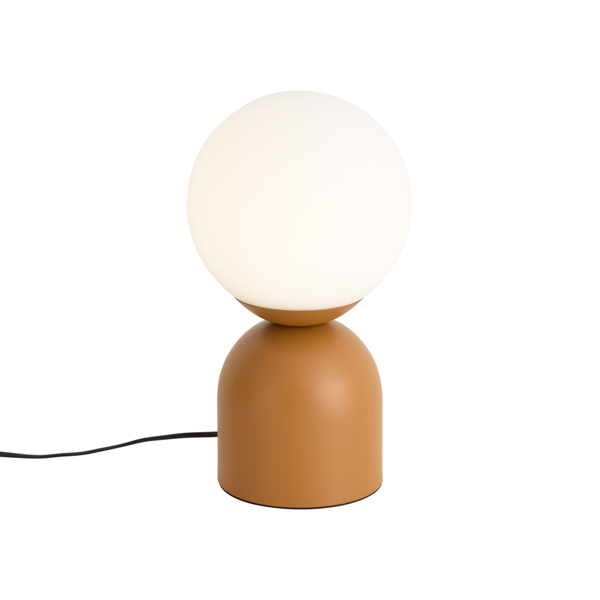 Hotel Chic Stolná lampa oranžová s opálovým sklom - Pallon Trend