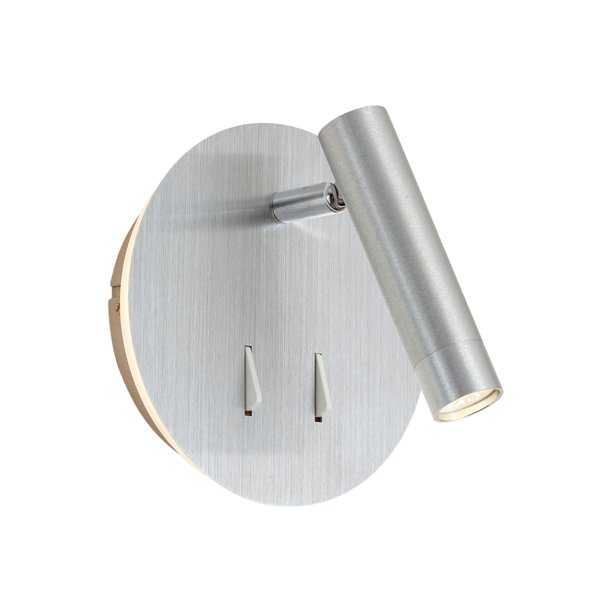 Moderní ocelové nástěnné svítidlo včetně LED s USB-C - Croft – QAZQA