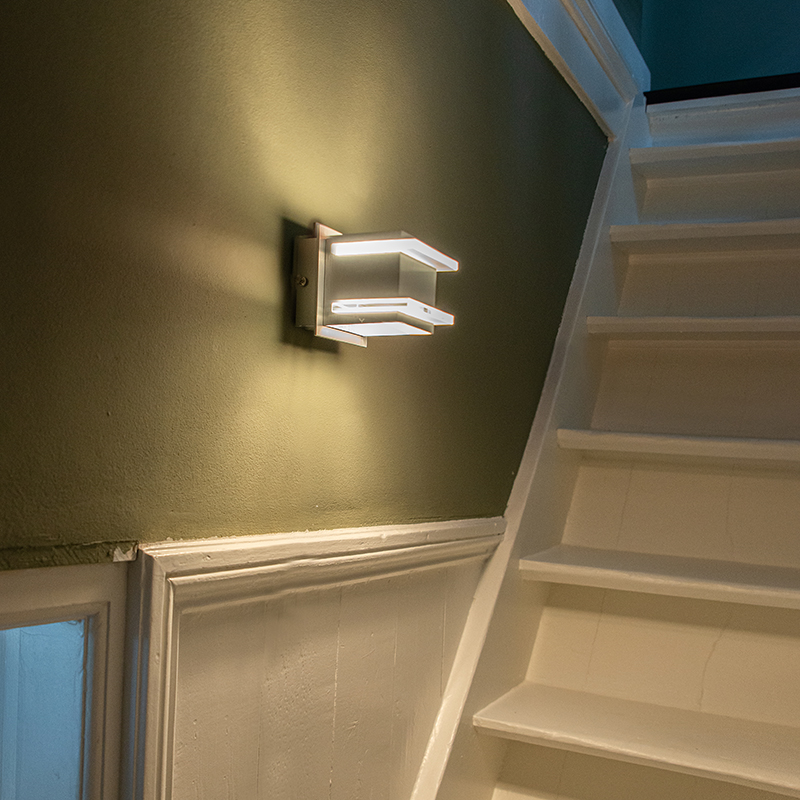 Design wandlamp aluminium - Block Design wandlamp aluminium - Block