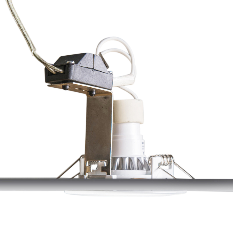 Spot encastré orientable blanc - Edu