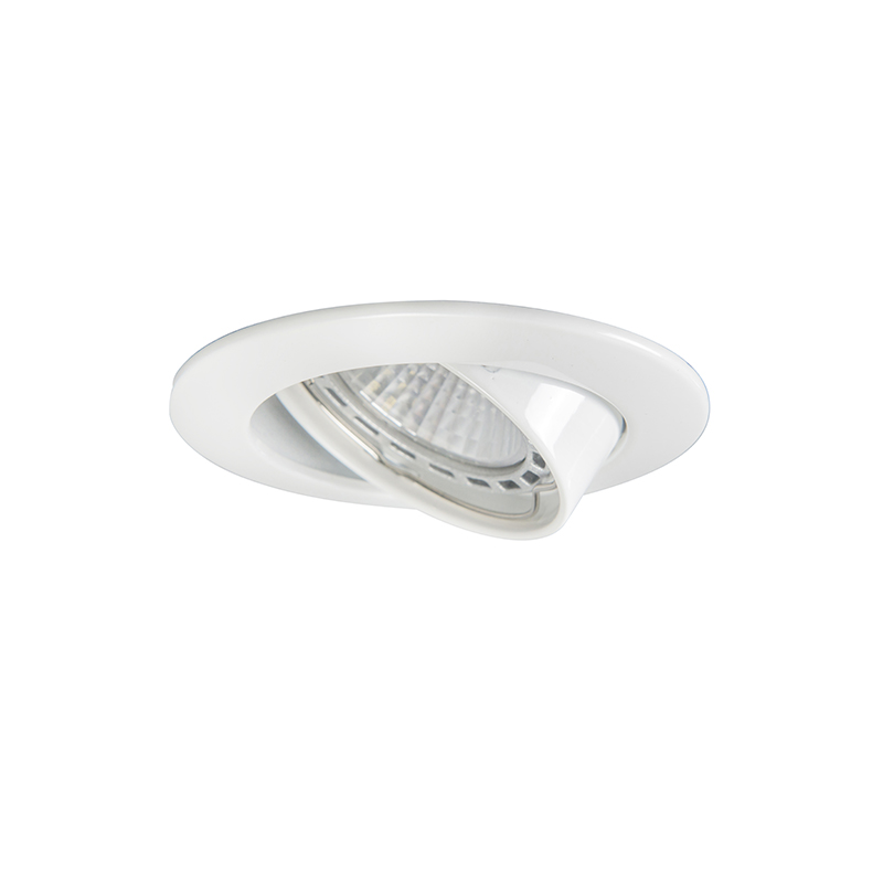 Spot encastré orientable blanc - Edu