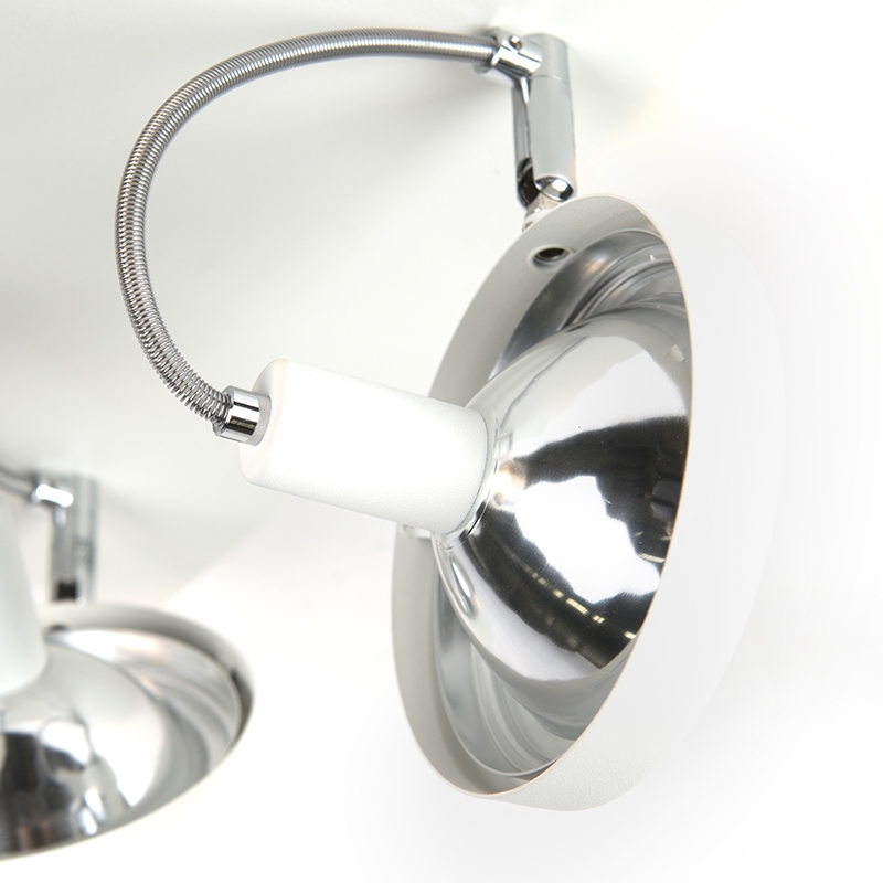 Design Spot White 4-Light Adjustable - Nox