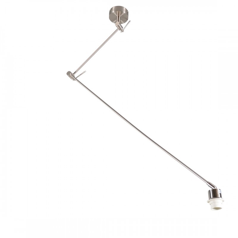 Oceľové závesné svietidlo bez tienidla nastaviteľné - Blitz