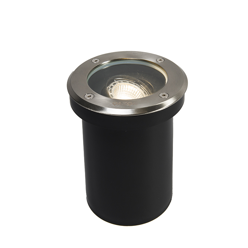 Moderné záhradné bodové svetlo oceľ nastaviteľné IP65 - Delux