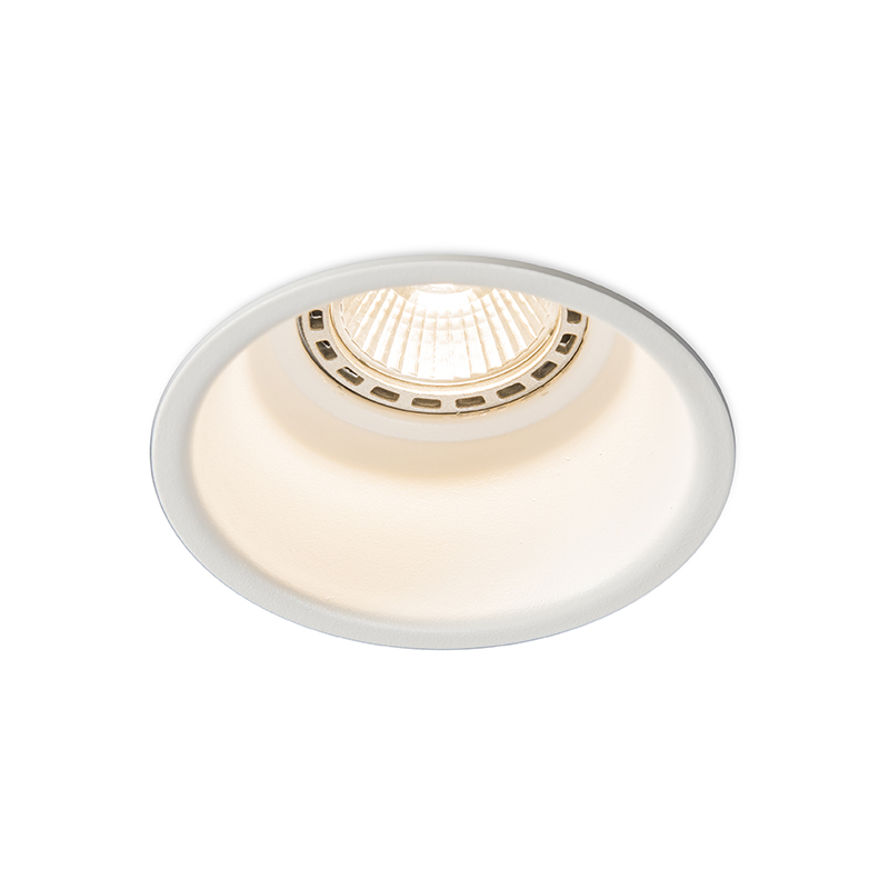 Okrúhle zapustené bodové biele - odd