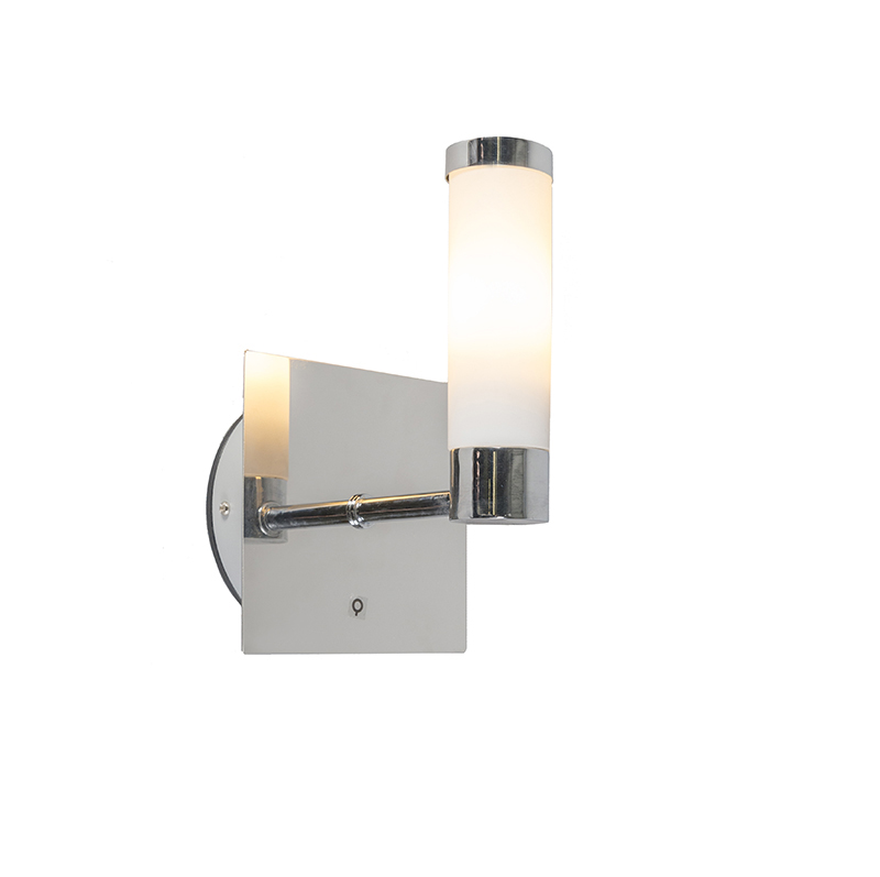 Klassieke wandlamp chroom IP44 - Bath 1