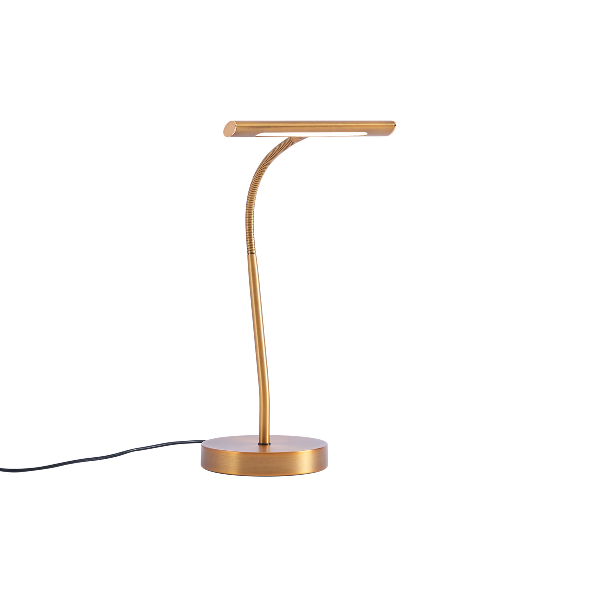 Art Deco asztali lámpa bronz LED-del - Tableau