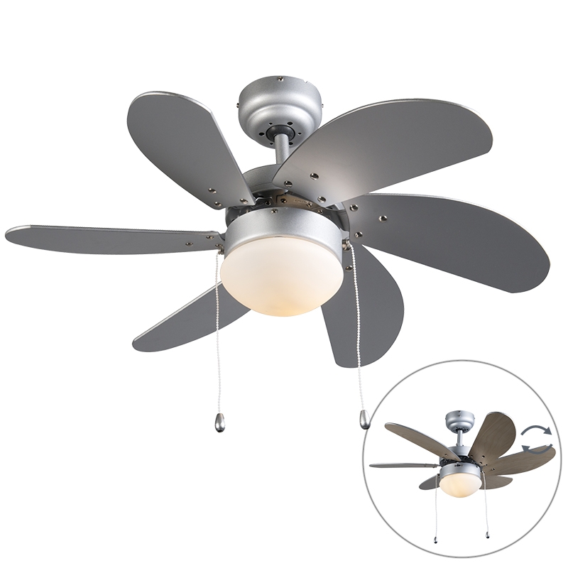 Stropný ventilátor sivý - Fresh 3