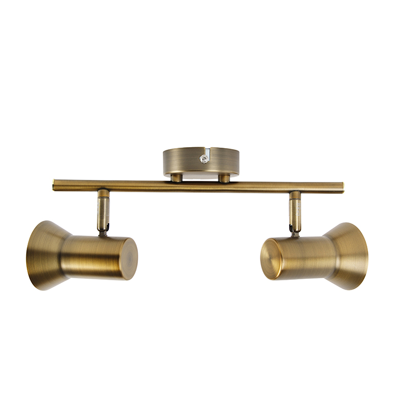 spot de plafond bronze orientable et inclinable - karin 2