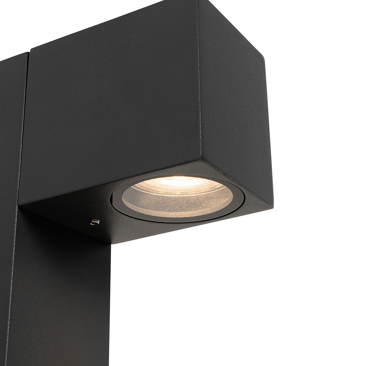 Lámpara de pie inteligente para exterior antracita 65 cm IP44 con WiFi GU10 - Baleno