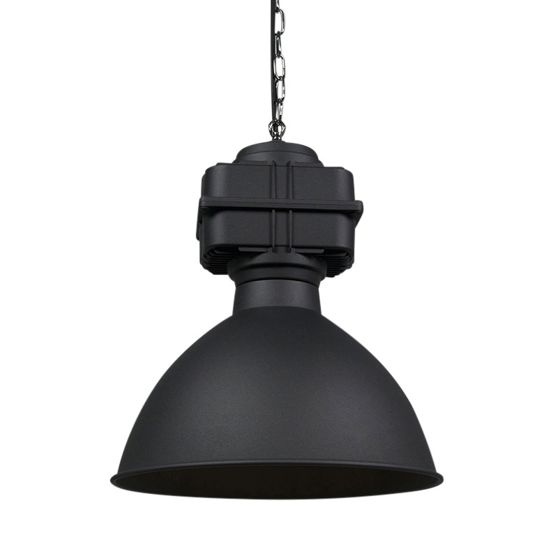 suspension industrielle petite noire mate - sicko