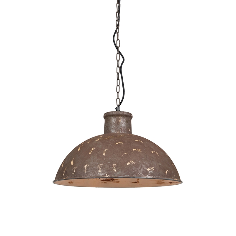 QAZQA Vintage hängande lampa brun – Raider