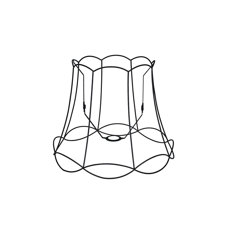 Kovový tienidlo čierny 45/36 - Granny Frame Kovový tienidlo čierny 45/36 - Granny Frame