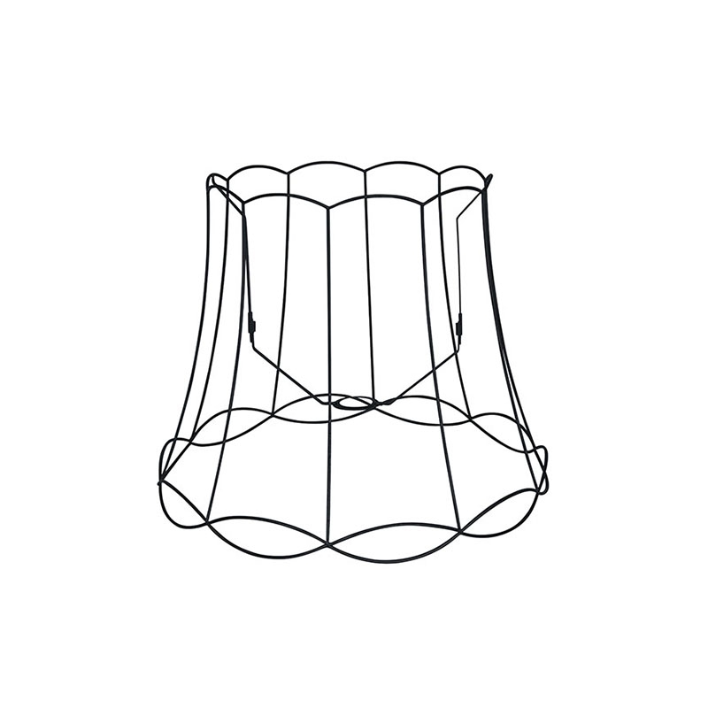 Kovový tienidlo čierny 50/40 - Granny Frame Kovový tienidlo čierny 50/40 - Granny Frame