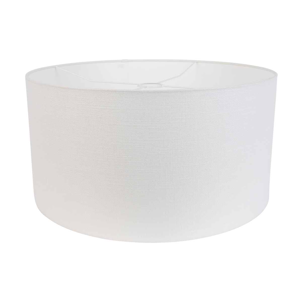 Fabric Lampshade White 50/50/25
