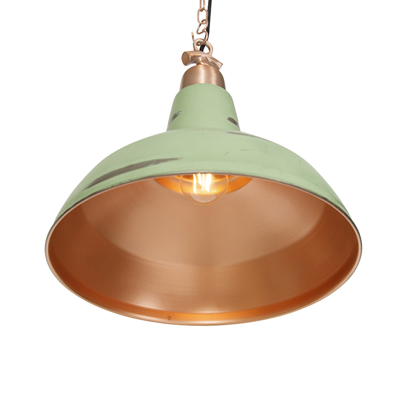 Industrielle Hängelampe Vintage Kupfer - Goliath