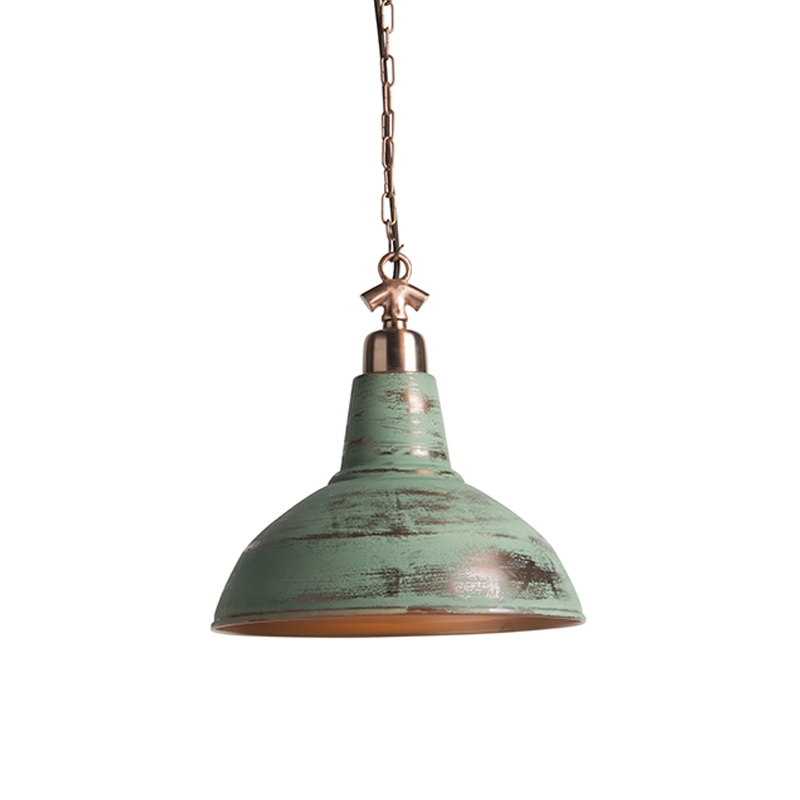 Suspension industrielle cuivre antique - Goliath