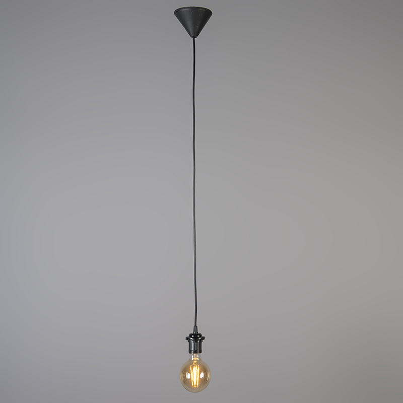 Retro Pendant Light Black 40 cm - Granny Frame