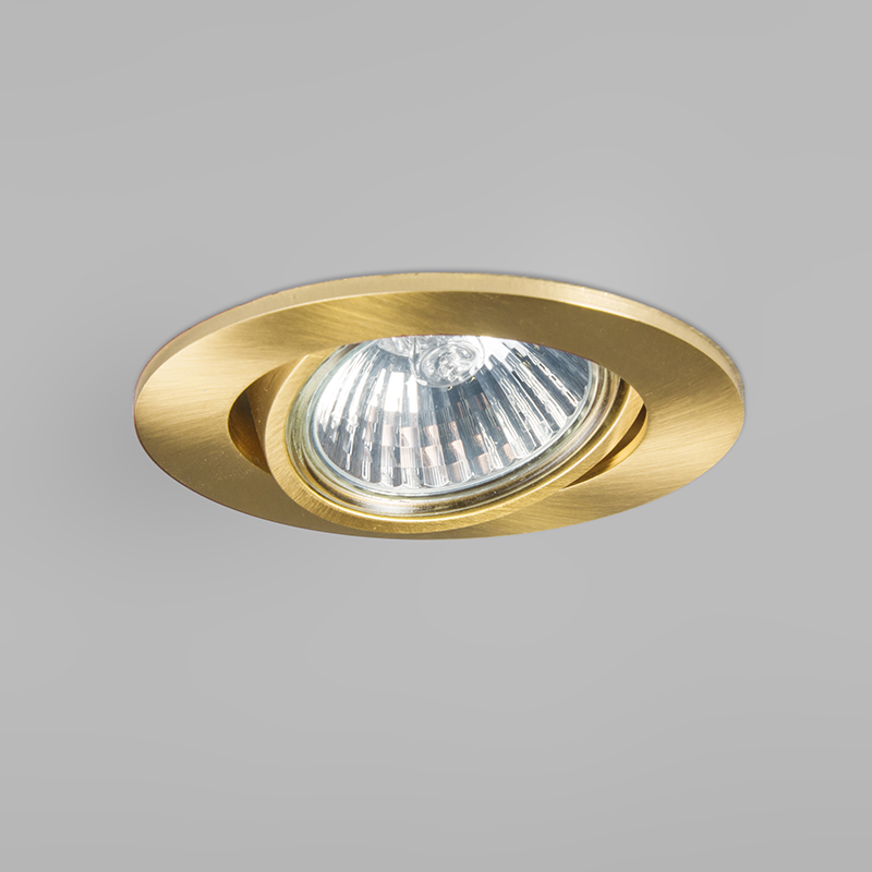 Set Of 10 Recessed Spotlight Gold - Cisco 10 Set of 10 Recessed Spotlight Gold - Cisco