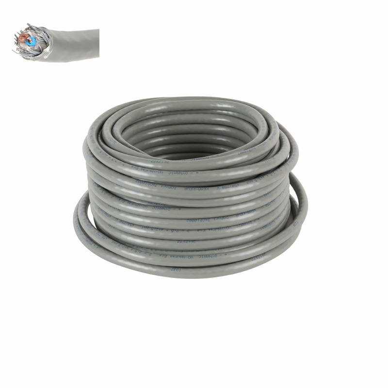 Uzemňovací kábel na cievke VO-XMvKas Eca 2x2,5 MM2 - 25 MTR