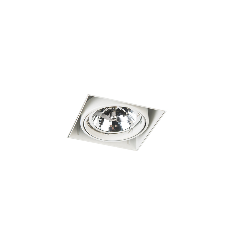 Recessed Spot White AR111 Swivel And Tilt Trimless - Oneon 11 Recessed spot white AR111 swivel and tilt trimless - Oneon