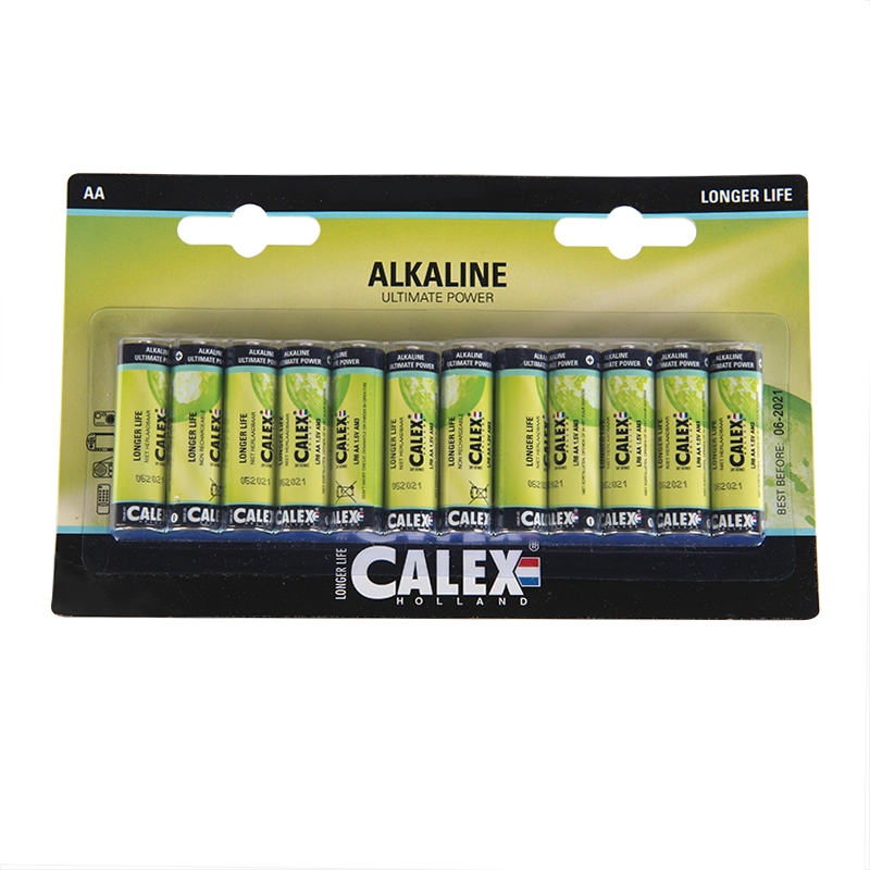 12-pack AA-batterier – Penlite Alkaline Longlife